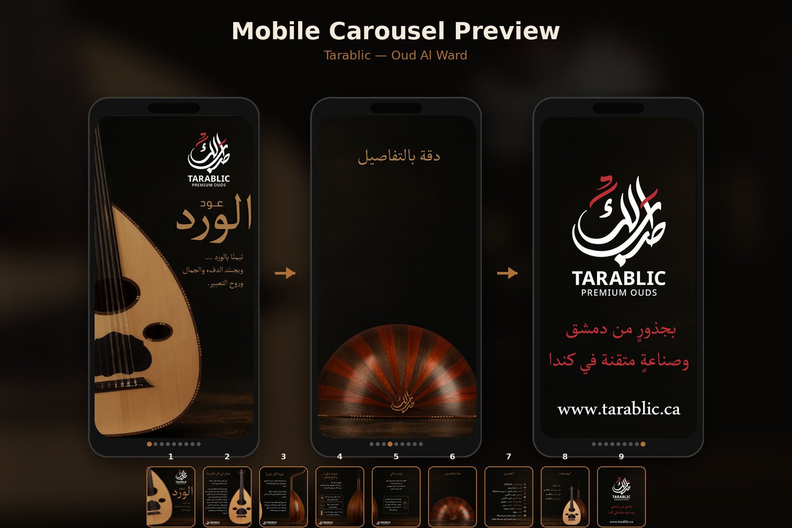 tarablic mobile carousel preview copy